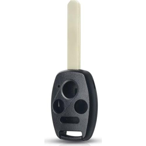 KEYYOU 3 Button + Panic 4 Remote Key Shell Fit For HONDA Odyssey Rigeline Accord Replacement Fob Case 3 Buttons FOB
