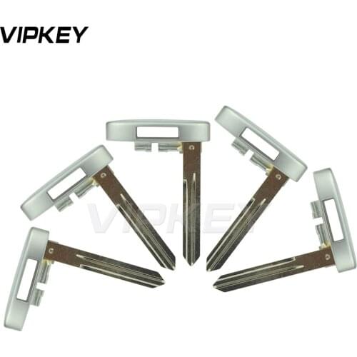 Remotekey 5pcs For Cadillac CTS STS DTS XLR New Smart Key Remote Emergency key blade Uncut Replacement key blade