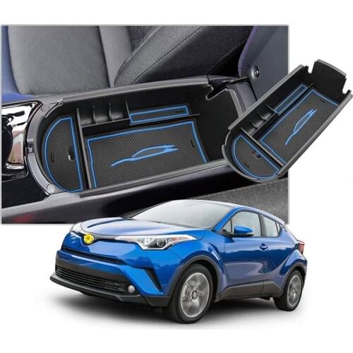 For Toyota C-HR AX10 AX50 2017 2018 2019 2020 2021 C HR CHR Car Central Armrest Storage Box Center Console Organizer Accessories