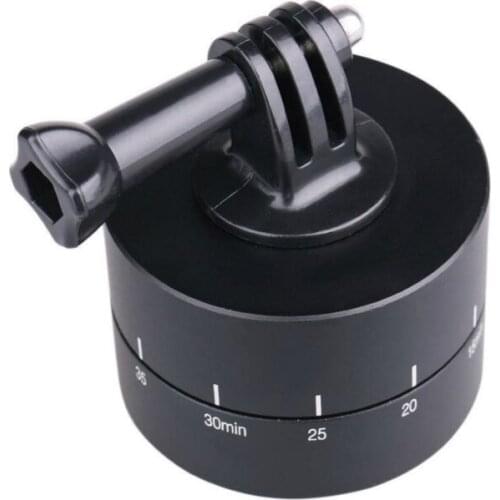 Elistooop 360 Degree Panoramic Rotating Time Lapse Stabilizer Tripod Adapter for Gopro DSLR Camera