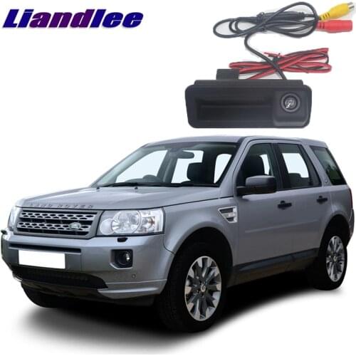 LiandLee Car Trunk Handle Rear View Reversing Parking Camera For Land Rover Freelander 2 LR2 L359 2006~2014