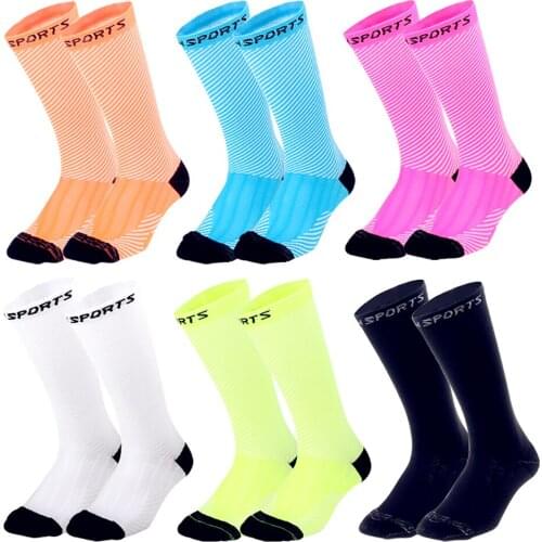 KoKossi Professional Bicycle Sports Socks Breathable Comfortable Skin-friendly Moisture Wicking Materials Fitness Outdoor Socks