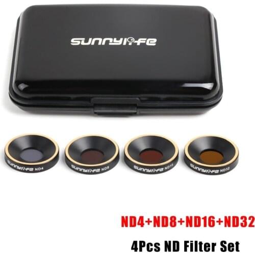 New Upgraded Snap on Neutral Density ND4/8/16/32 LENS Filter Set Camera Lens Filter Kit for Parrot Anafi Camera Drone