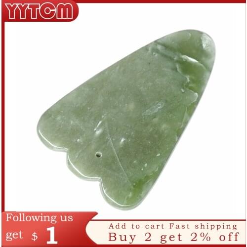 Jade Scraping Massage Tool Body Massager scratching Guasha stone SPA buffalo Scraper for Face Health Care Anti-wrinkle
