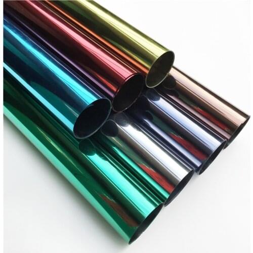 One Way Mirror Reflective Window Film Self-Adhesive Privacy Glass Tint Heat Control Anti-UV