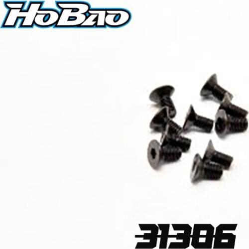 Original OFNA/HOBAO RACING 31306 HEX SOCKET HEAD SCREWS 3*6mm For H4E PRO ON-ROAD