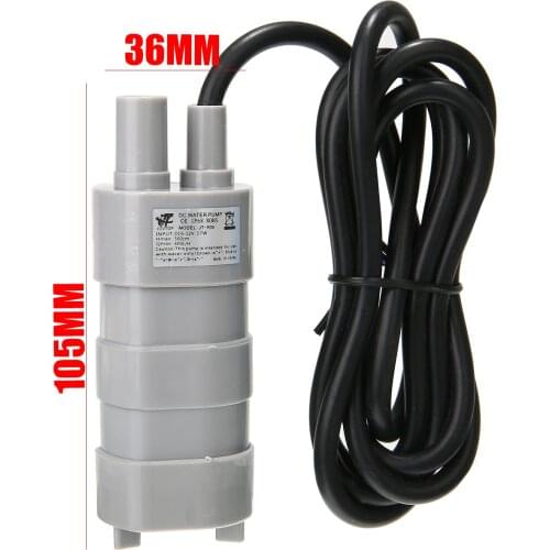 5M High Flow Water Pump Submersible Water Pump For Camper Caravan Motorhome Fish Tank Change Water 600L/H 12V