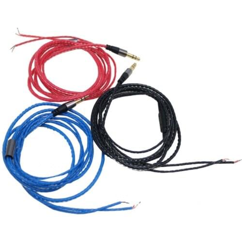 Diy earphone wire 18 core pure copper wire 2pcs