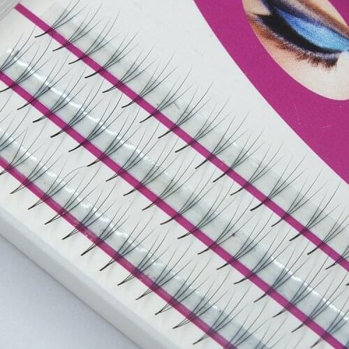 2boxes Volume 3D Eyelash Extensions 0.07 Thickness Hair Mink Strip Eyelashes Individual Lashes Fans Lash Natural Style