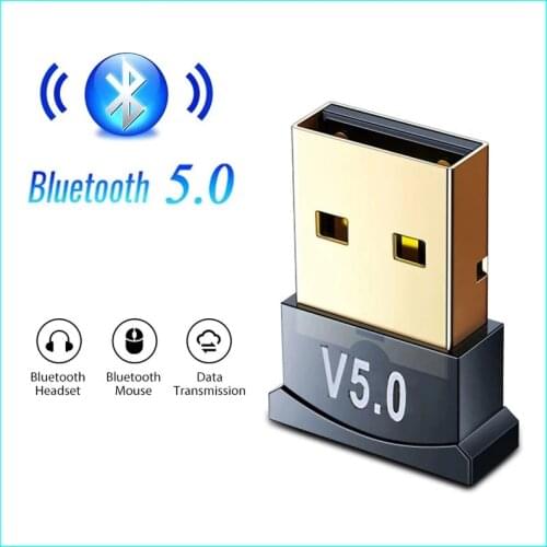 USB Bluetooth Adapter Dongle For PC Computer Wireless Mouse Keyboard Aux Audio Bluetooth Receiver Transmitter