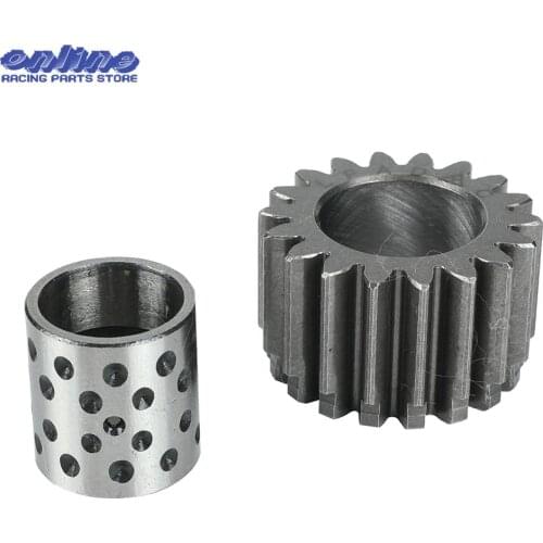 Motorcycle 18T Clutch Primary Drive Gear Bush For LF 125cc lifan 125 Manual Clutch 1P52FMI-K Horizontal Kick Starter Engines