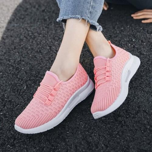 Womens Shoes Sports Shoes Travel Leisure Lightweight Student Running Shoes Soft Soled Sports Shoes Spring 2021