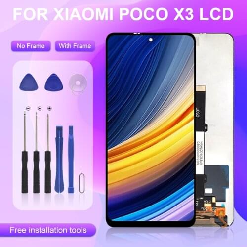 Catteny For Xiaomi Poco X3 LCD Poco X3 NFC Display Touch Screen Digitizer Assembly Free Shipping With Tools