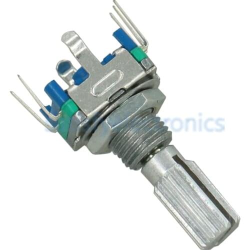 2pcs 20mm handle Rotary encoder with switch EC11 Audio digital potentiometer