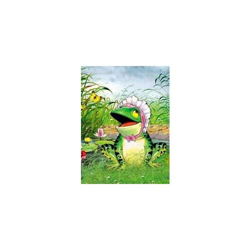 Diamond Painting Frog Animal Pond Square Diamond Round Diamond Decoration Customizable Wall Art Decoration Frameless Style