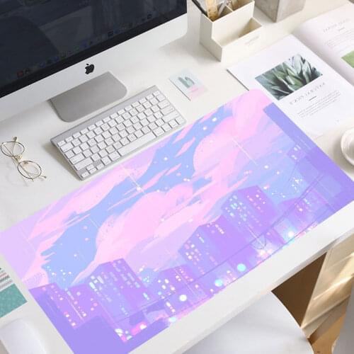 2021 Christmas gift Sailor Moon landscape Large Mouse pad PC Computer mat Free Shipping Large Mouse Pad Keyboards mouse pad mat