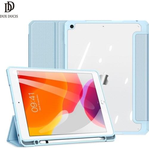 For Apple iPad 10.2 2019 Case Auto Sleep Wake Save Magnetic Slim Trifold Case for Apple iPad 10.2 2020 Smart Cover Fundas