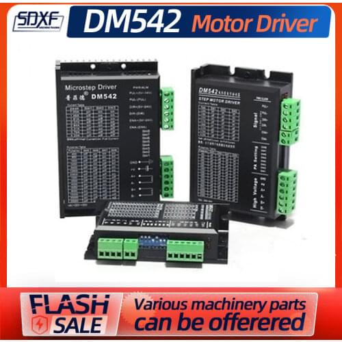 Pfide Digital 42 57 86 Stepper Motor Driver DM542 128 Subdivision Replacement M542