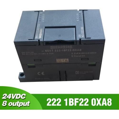 EM222 S7-200 PLC Siemens 6ES7 222-1BF22-0XA8 Digital Module 8 Output 24VDC 6ES7222-1BF22-0XA8