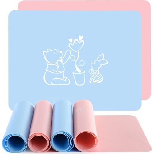 Placemats for Kids, Silicone Placemat Baby, Waterproof Heat Resistant Non-slip Kitchen Table Dining Mat, Portable Easy to Clean