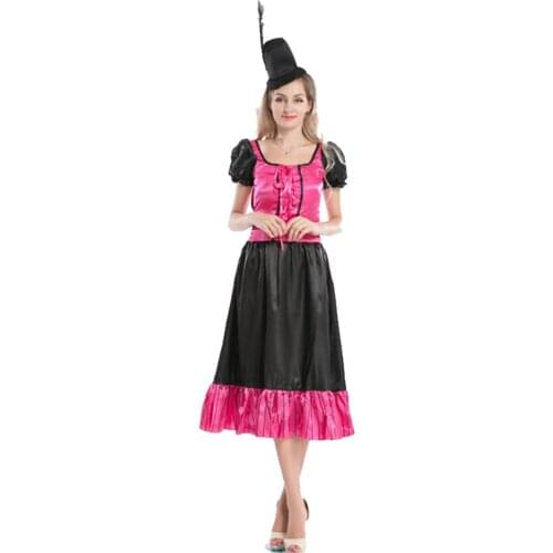 Sexy women Viking 4 colors Deluxe Costume Adult cosplay halloween fantasias costumes can can dance costume plus size