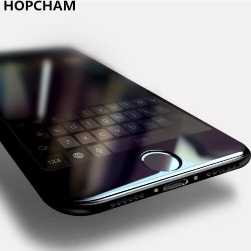 HOPCHAM For iPhone 6 7 6s 8 Plus X Tempered Glass Screen Protector Cover 2.5D Protective Glass For iPhone 6 7 8 Plus X On Glass