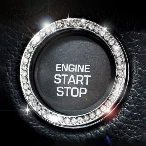 Crystal Car Start Button Decoration Ring for Great Wall Haval Hover H3 H5 lifan solano x60 x50