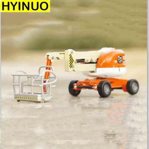 30CM high simulation Folding Balance car Model Lifting Telescopic Aerial Work Car Alloy diecast Engineering Vehicle Toys