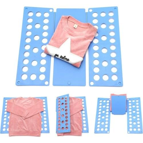Quality Adult Kids Magic Clothes Folder T Shirts Jumpers Organizer Fold Save Time Quick Clothes Folding Board Clothes Holder
