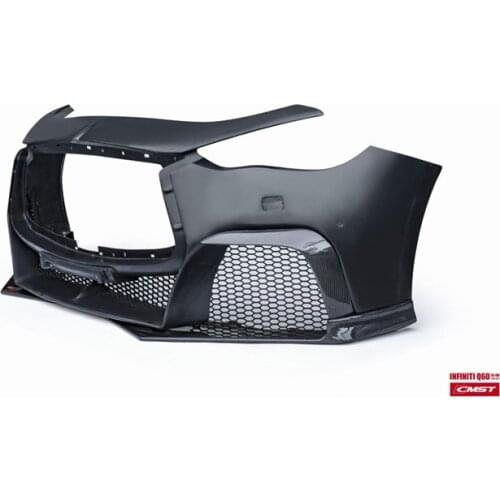 Suit For Q60 Infiniti Project Large Enveloping Cmst Carbon Fiber Front Rear Bar Cover Tail