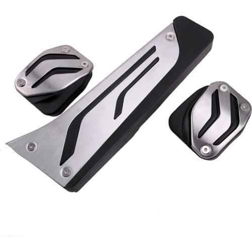 Gas Clutch Brake Pedal Pad Cover Fit For BMW 1 2 3 X3 Manual Transmission Models 2016 2017