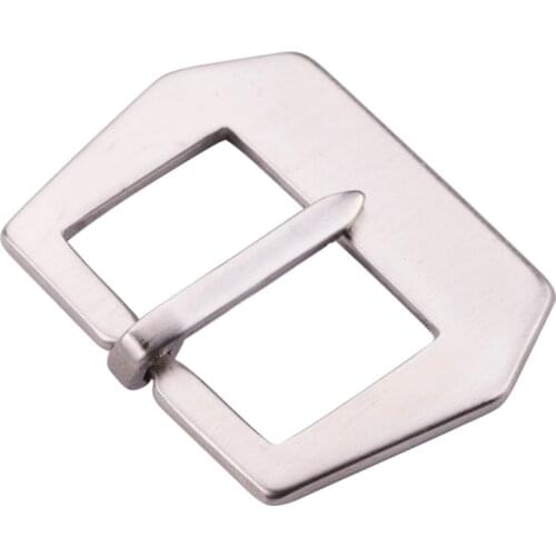 Sewn-in Watch Buckle Silver Brushed 18mm 20mm 22mm 24mm 26mm Stainless Steel Watch Band Strap Clasp Watch Accessories