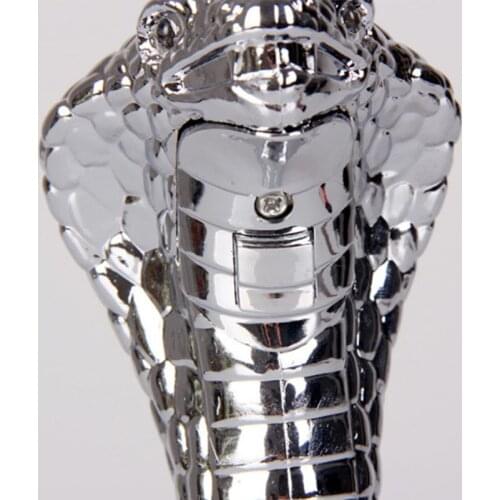 Car Manual Gear Shift Knob Stick Led Eyes Cobra Snake Cool Shift Lever QW