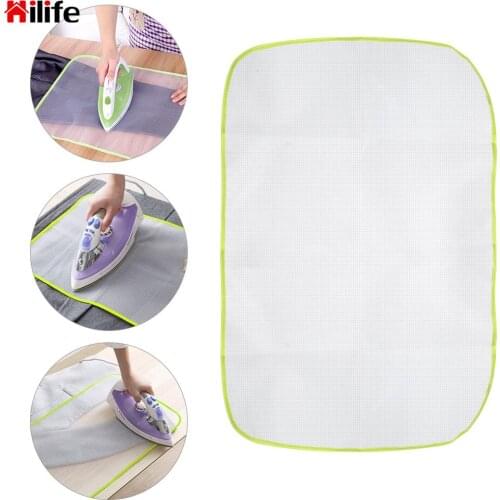 Ironing Cloth Guard Protective Press Mesh Ironing Board Cover Against Pressing Pad Household Protective Insulation Random Colors