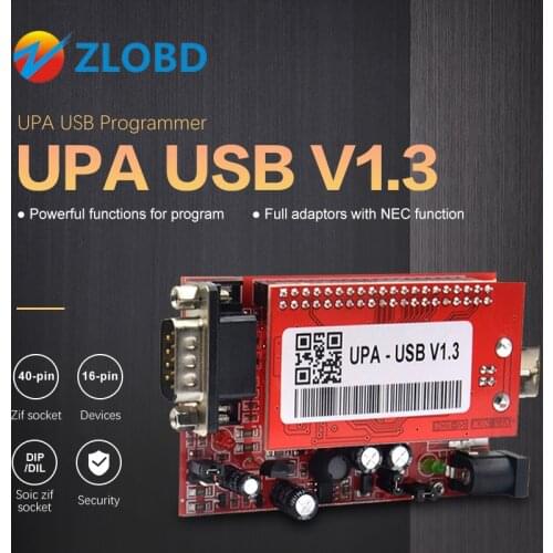 UPA Usb with 1.3 eeprom adapter ECU Programmer Diagnostic-tool UPA-USB ECU Programmer UPA USB V1.3 With Full Adapter UPA