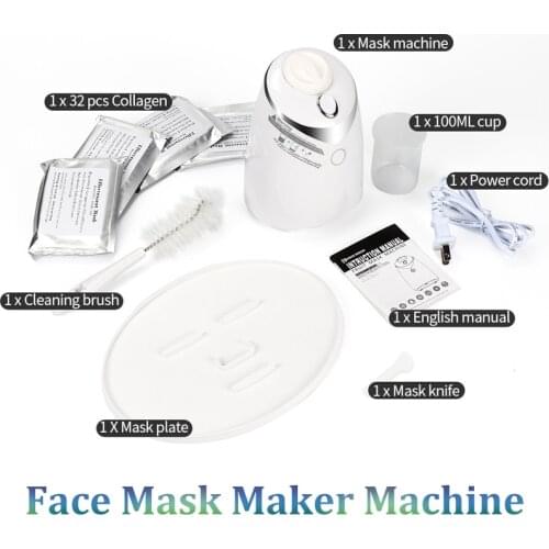 Salon SPA Care Face Device DIY Face Mask Maker Machine Facial Treatment Automatic Fruit Natural Collagen Home Use Beauty Tool