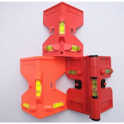 High Quality Precision 2-hook Foldable Cylinder Mini Air Bubble Meter, Suitable For Leveling Pipes And Wooden Posts