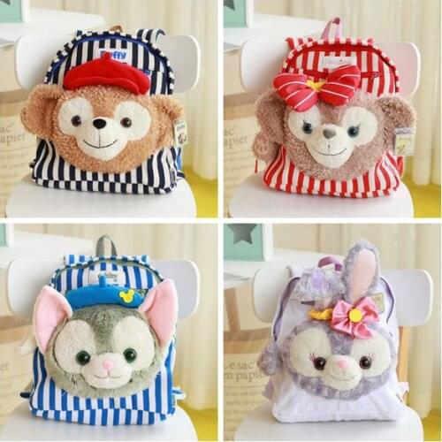 Japan Duffy Bear Shelliemay Stellalou Rabbit Backpack Women Cartoon Duffy Bear Stellalou Schoolbag for Children Backpack Satchel