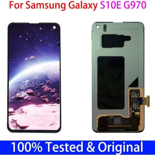 For SAMSUNG Galaxy S10E G970F/DS G970W SM-G9700 Original lcd Display Touch with Screen Digitizer Assembly Parts With Dead Pixels