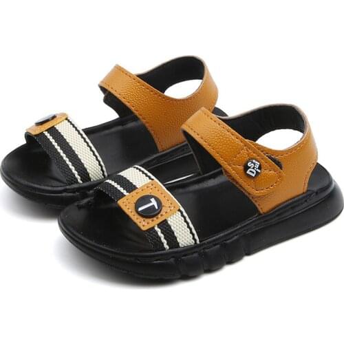 2020 new summer childrens sandals boys and girls non-slip soft bottom wild baby beach shoes Children sandals