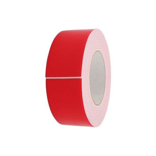 50x2mm Dual-sided Adhesive Shockproof Sponge Foam Tape 5M Length Red White