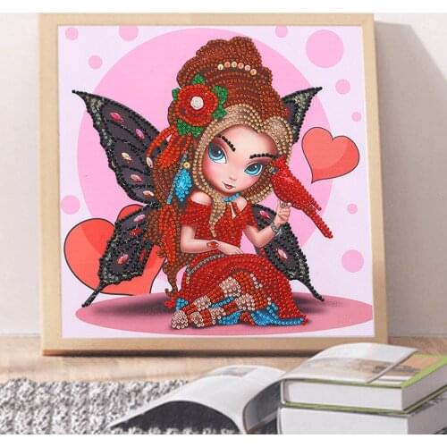 Diamond Painting Alien and Special Beauty DIY Diamonds 30x30 5D Painting with Belle Diamond painting