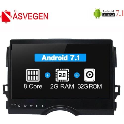 Asvegen Android 7.1 Octa Core Car Radio For Toyota REIZ 2010-2016 2 din Car Stereo Multimedia DVD PC head Unit GPS Navigation