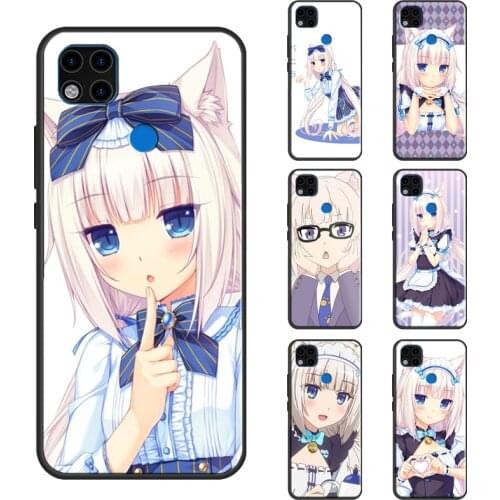 Vanilla Nekopara Anime Case For Xiaomi Redmi Note 10 8 9 Pro Note 7 9S 8T Back Cover For Redmi K40 9A 9 9C 7A
