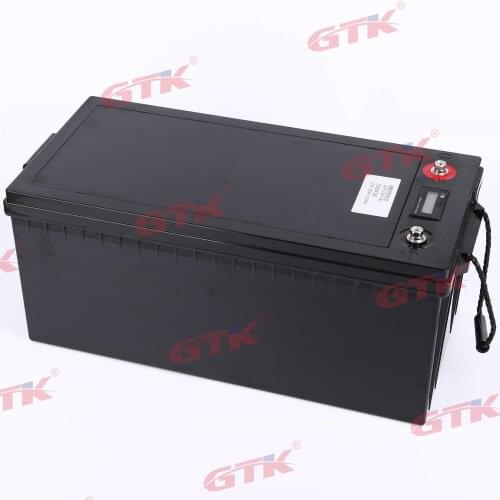 GTK 36V 100Ah Lifepo4 battery pack for fishing boat motor tricycle, vehicle, scooter, boat, motorhome with 10A charger