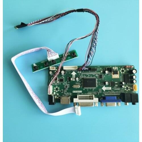 HDMI LCD VGA M.NT68676 DVI LVDS LED audio driver controller board monitor for 40pin 13.3" LP133WH2(TL)(L2) 1366X768 kit card