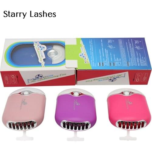 SB Eyelash Extension Mini Fan Air Conditioning Blower Lashes Fans Glue Grafted Eyelashes Dryer Makeup Tools