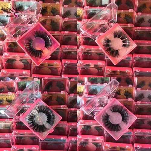 Eyelashes Mink Lashes Bulk Pack False Eyelash Set 5D Dramatic Mink Eyelashes Packaging Box Fake Lash Case Dropshipping Wholesale