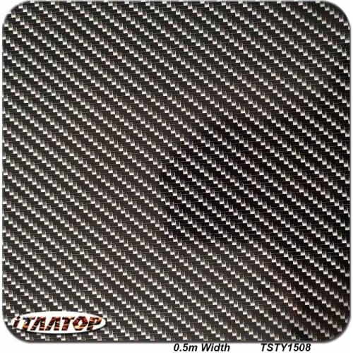 TSTY1508 1M * 10M Carbon Fiber Hydrographics Film Water Transfer Printing Films