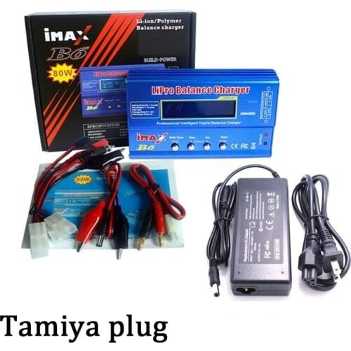 Battery Lipro Balance Charger iMAX B6 charger Lipro Digital Balance Charger + 12v 5A Power Adapter + Charging Cables